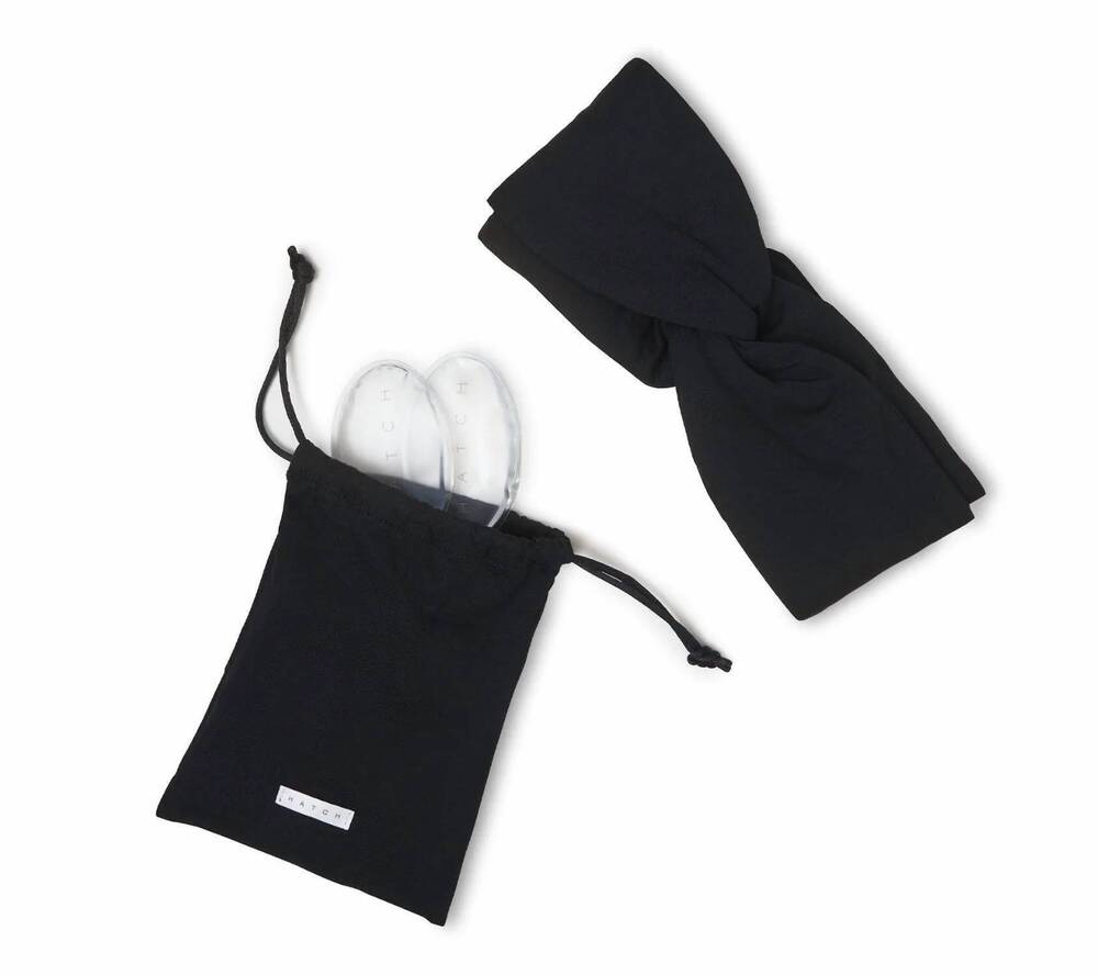 NEW HATCH women's head piece cooling headache wrap in black
